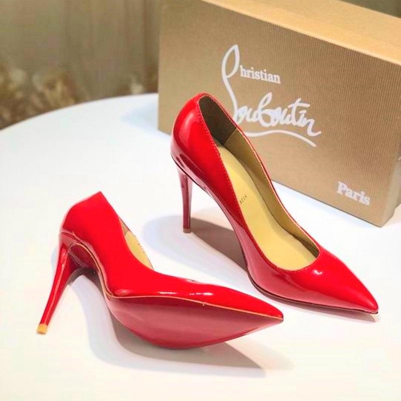 Labutin Heels Shoes Red