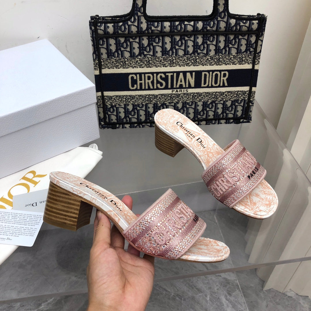 CHD Slippers Flat and Heels 2 Color's