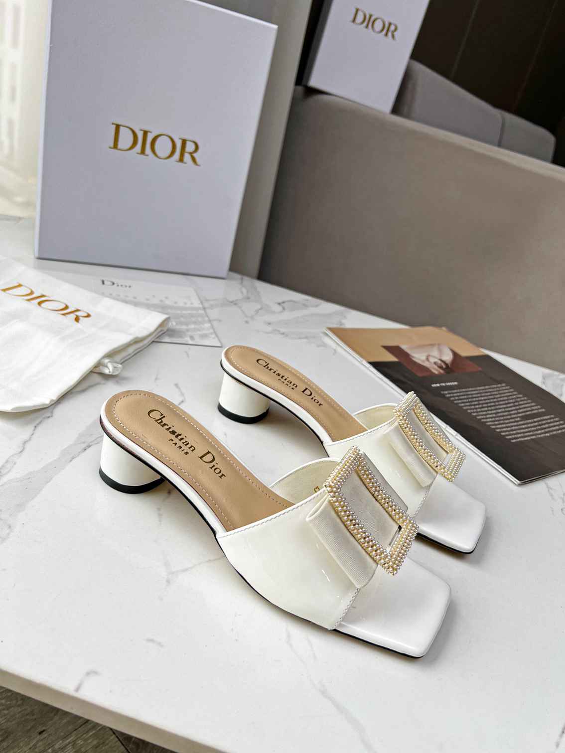 CHD Slippers Sandals Heels 2 Color 's