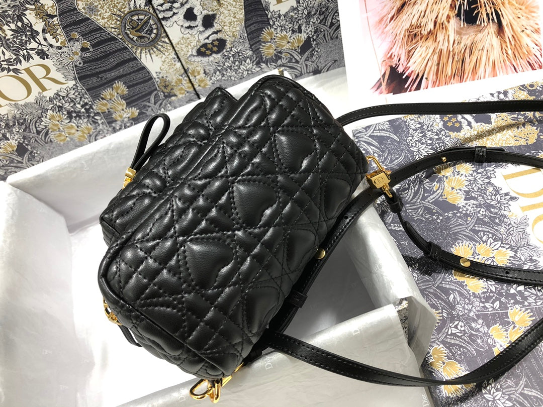 CHD Backpack Small Black Amour