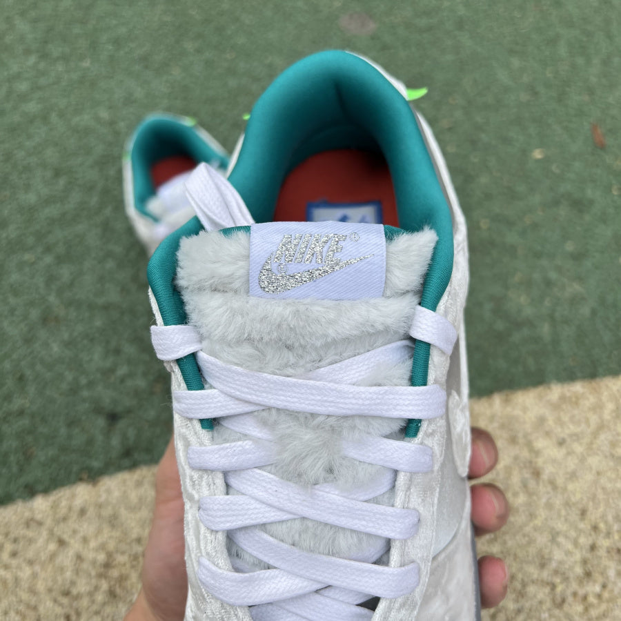 N*ke Sneakers Dunk Low - ice and snow 46