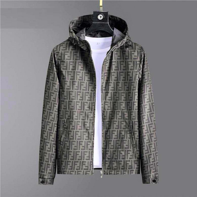 Fen Jacket Monogram Hoodie