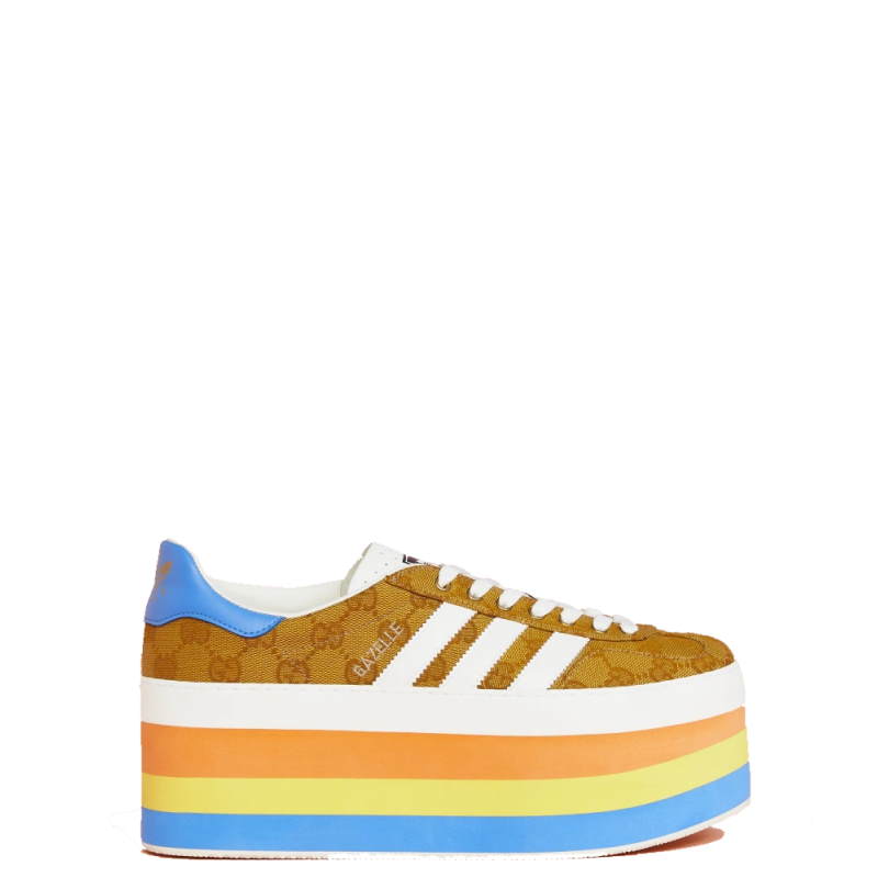 GU x ADID*S Sneakers Wedge Platform Gazelle
