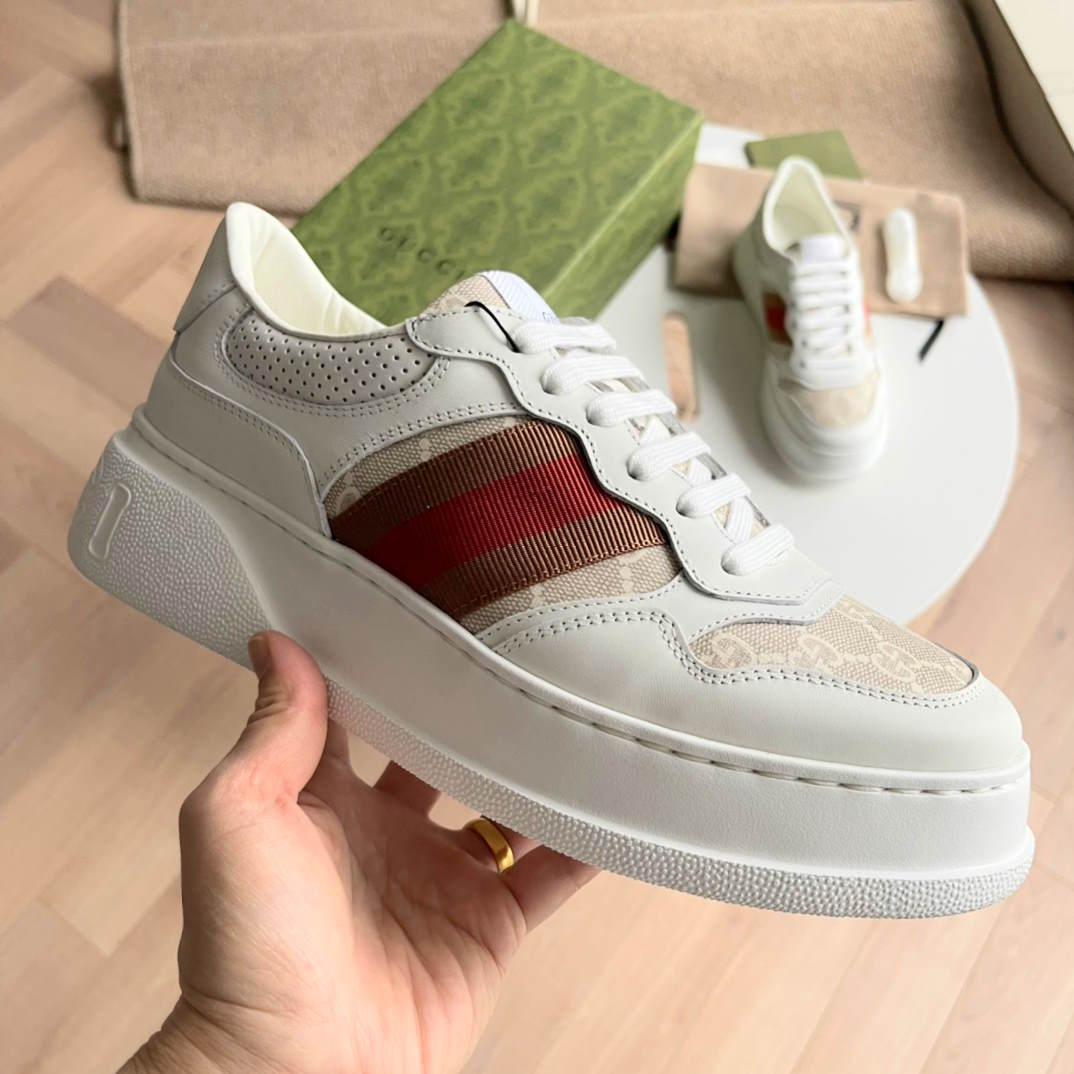GU Sneakers Low 2 Color 's Wedge Jumbo