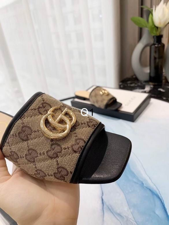 GU Slippers Canvas Slide 2 Color 's