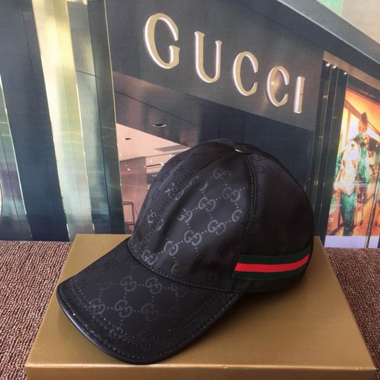 GU Hat Cap Black