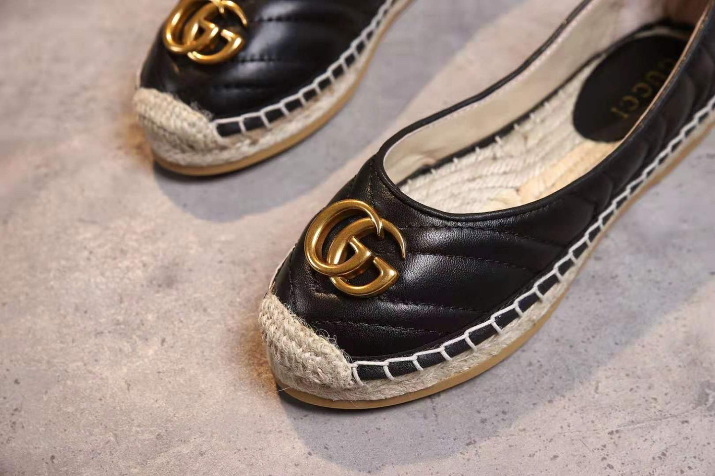 GU Shoes Espadrilles Black