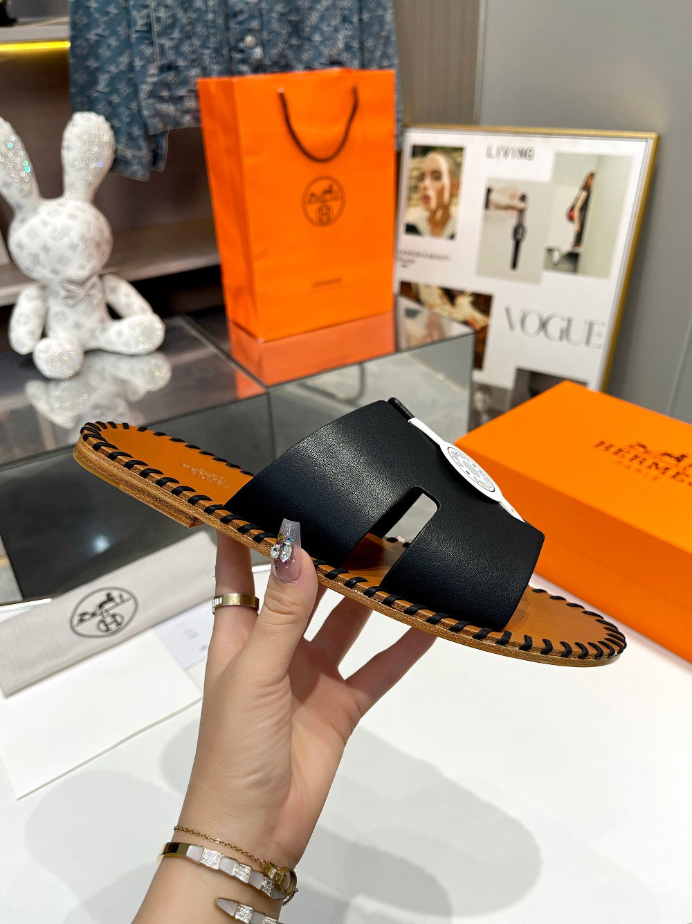 HRM Slippers Slide Man 46