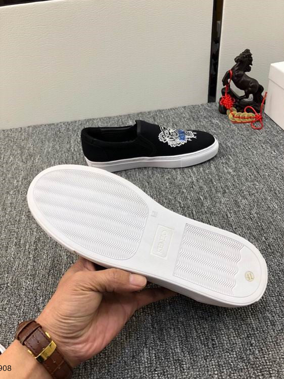 Knzo Shoes Slip on Tiger