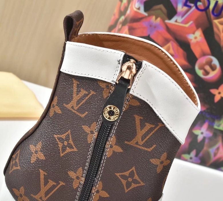 LU Boots Heels 2 Color 's