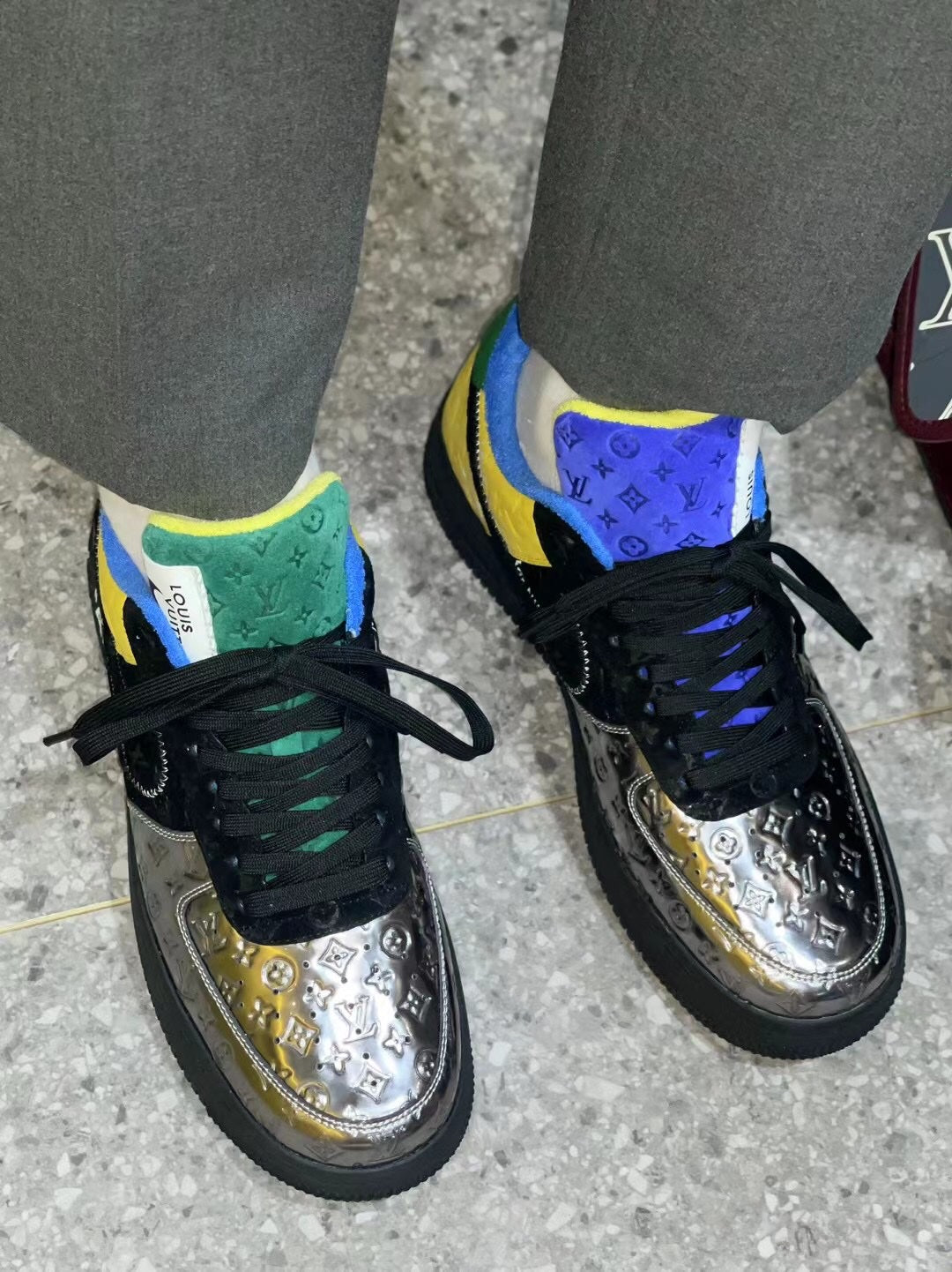 LU collaboration N*ke Sneakers