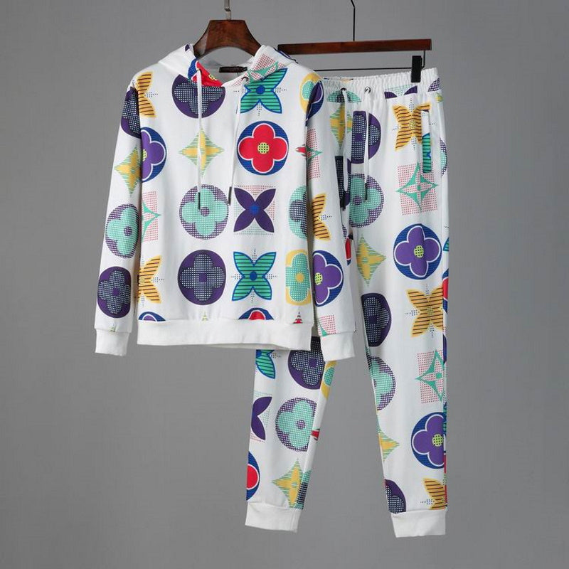 LU Sport Suits White