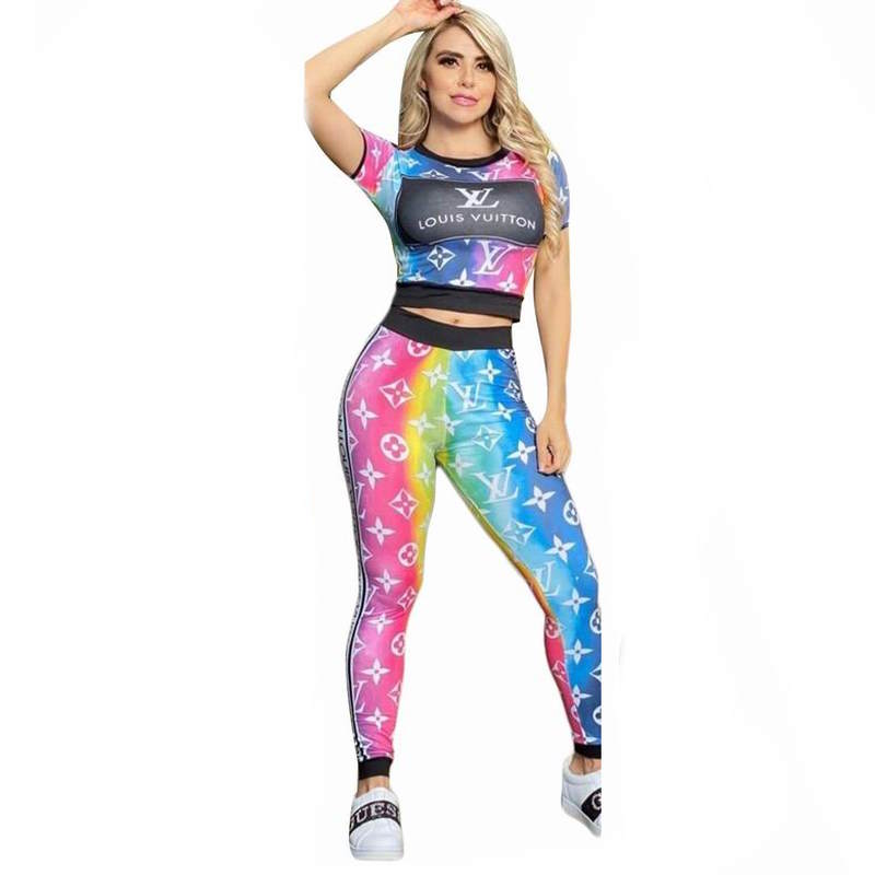 LU Sport Suits Activewear Tiny Summer Fabric Petit