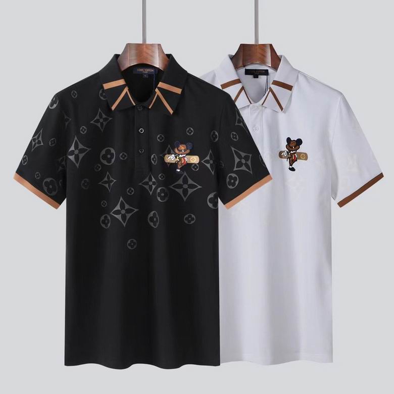LU T- shirt 2 Color 's Lapel