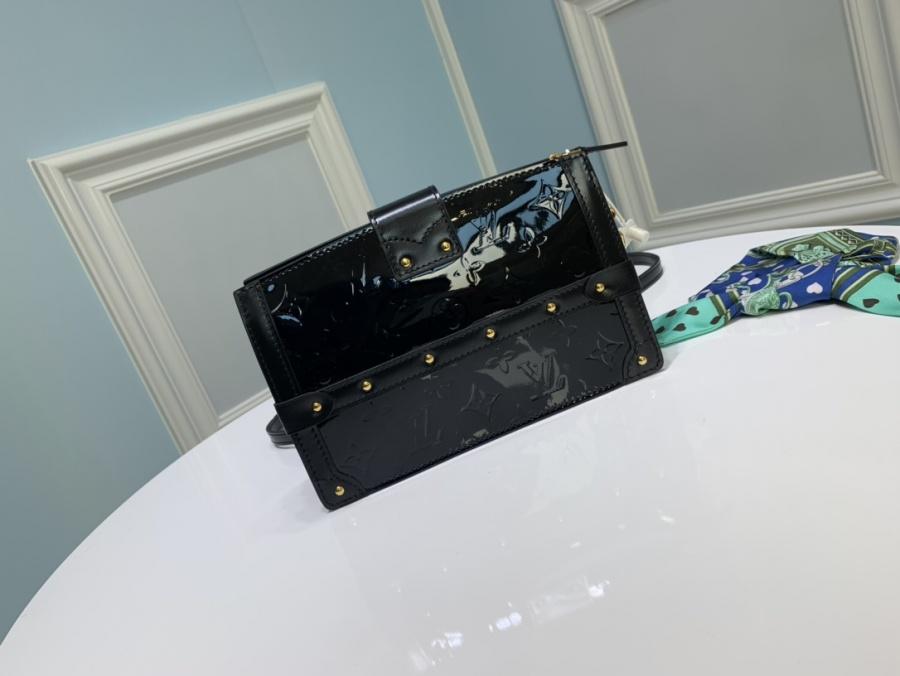 LU Bag Trunk Black Varnish