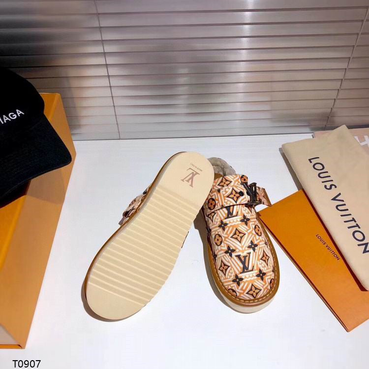 LU Slippers Mule Fur Ugg
