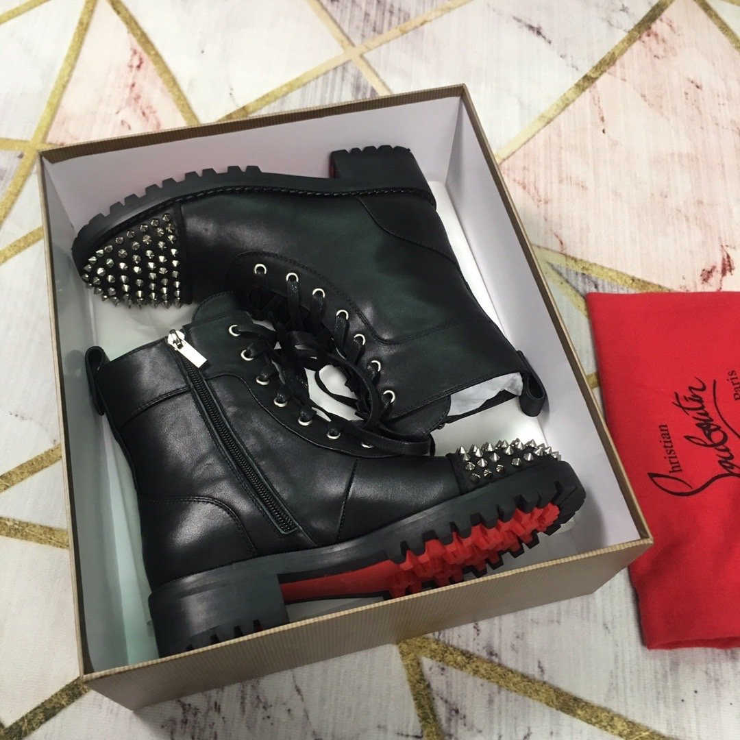 Labutin Boots Black Studs