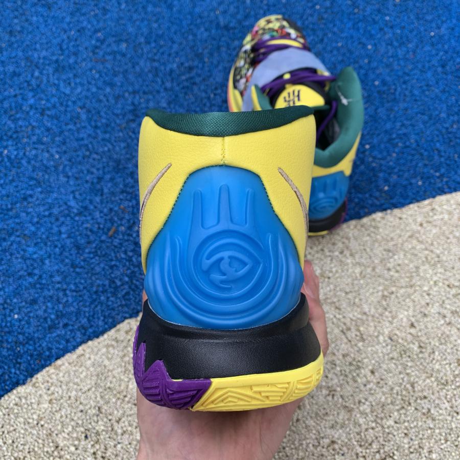 N*ke Max Kyrie 4 Yellow Sneakers