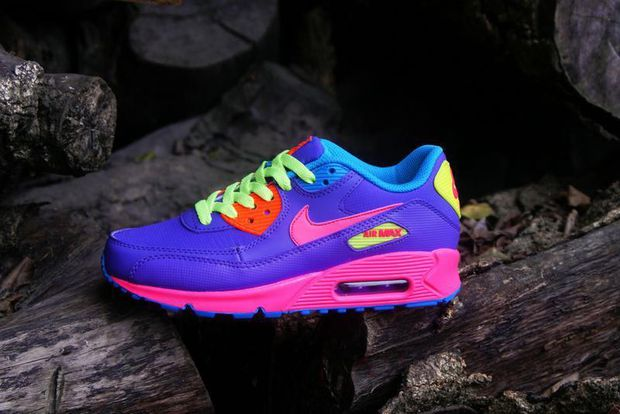 N*ke Sneakers 90 Purple Blue