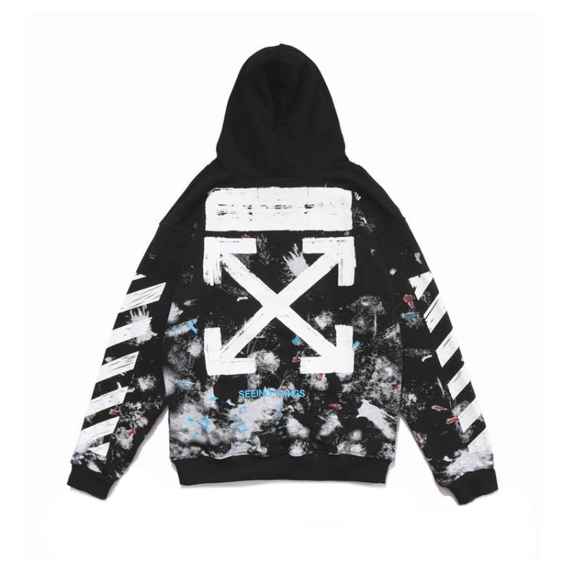 OFF WITE Sweater Sweatshirt Hooded