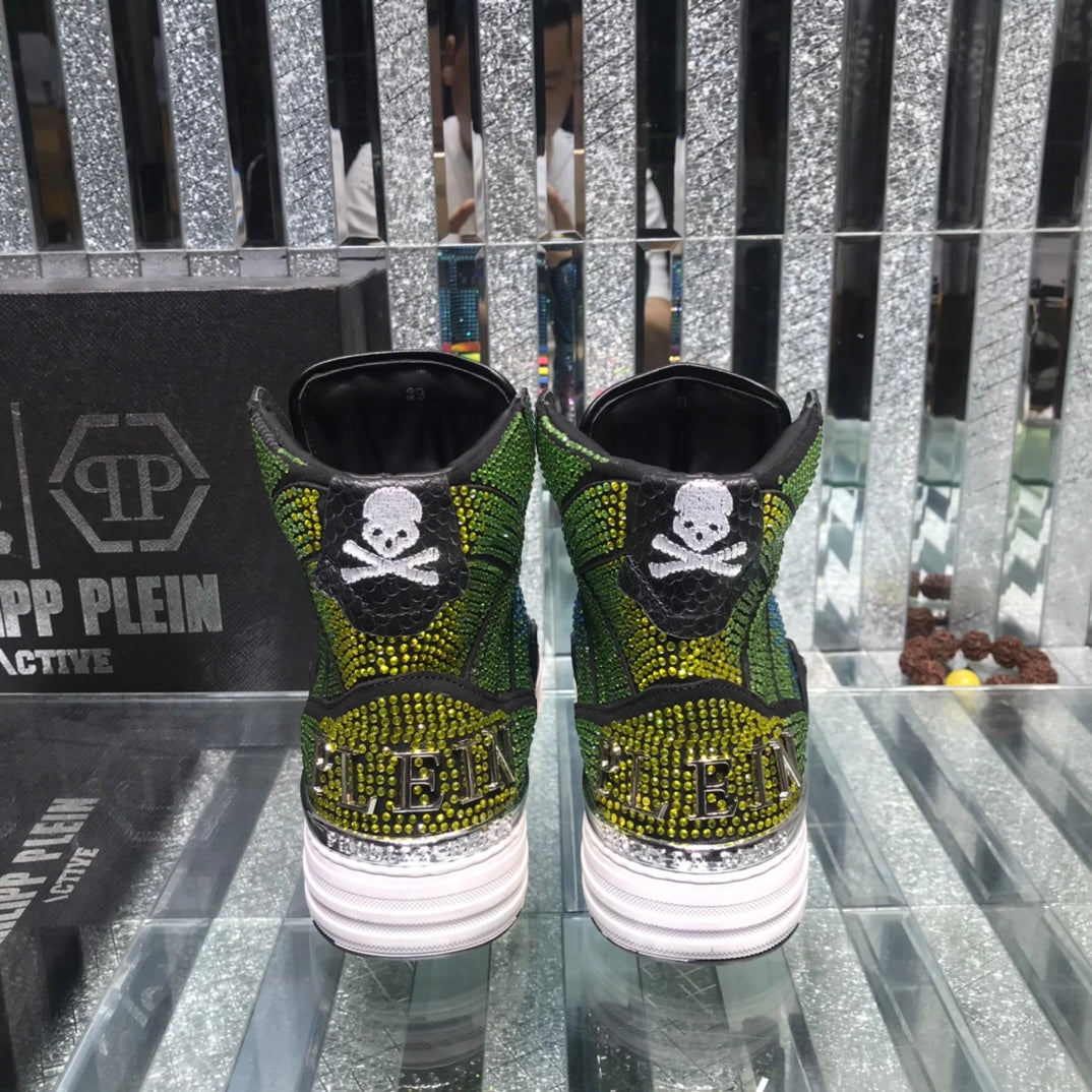 PLEIN Sneakers High HI TOP CRYSTAL