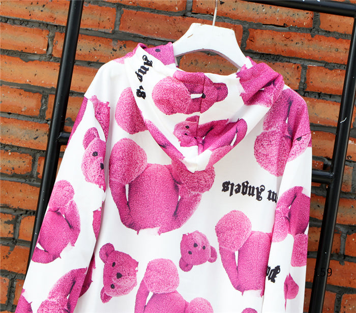 Palm Angel Hoodie Sweater Purple