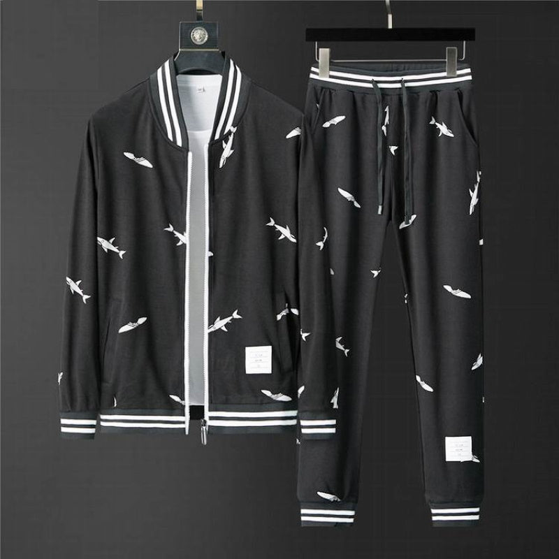 TBROWN Sport Suits Black