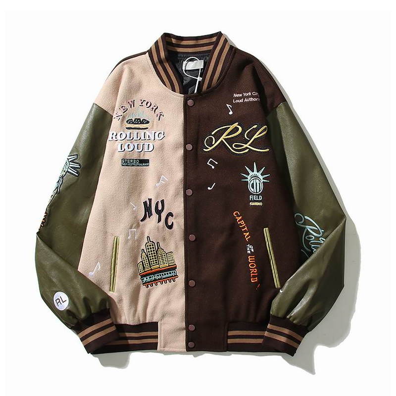 TRAVIS SCO TT Jacket Baseball Varsity Bomber