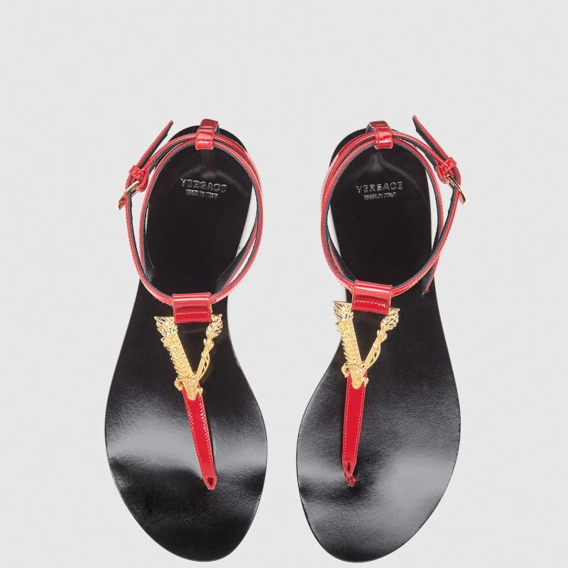 VRC Slippers Sandals Red