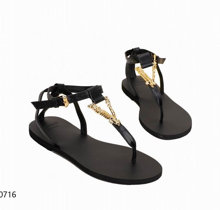 VRC Slippers Sandals Black