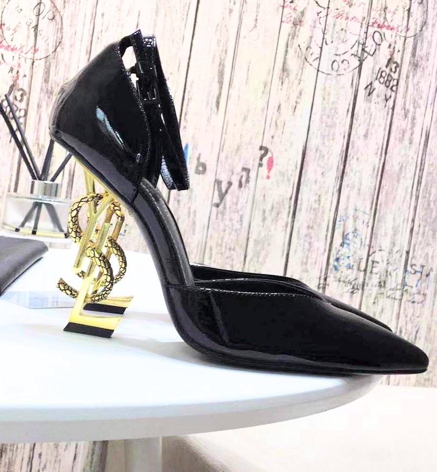 Y L Shoes Heels Black
