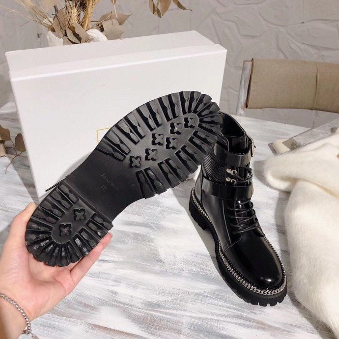 Balma*in Boots Zipper Black