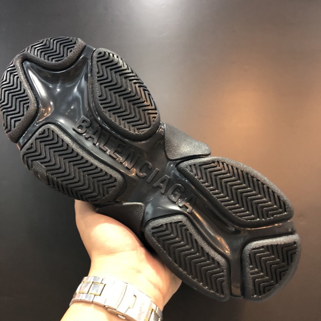 SNBAL Triple S Sneakers Black