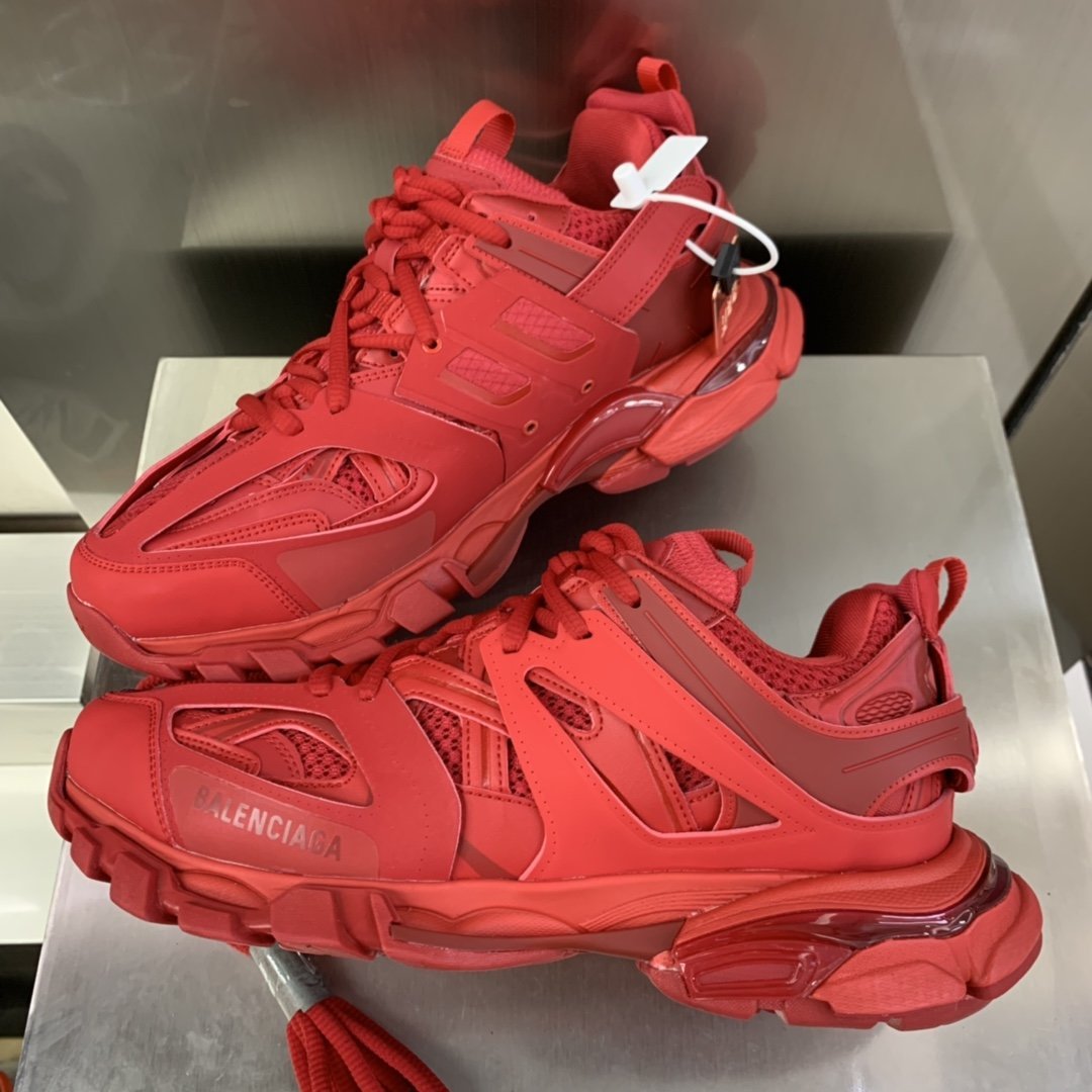 SNBAL Track Trainers Sneakers Red