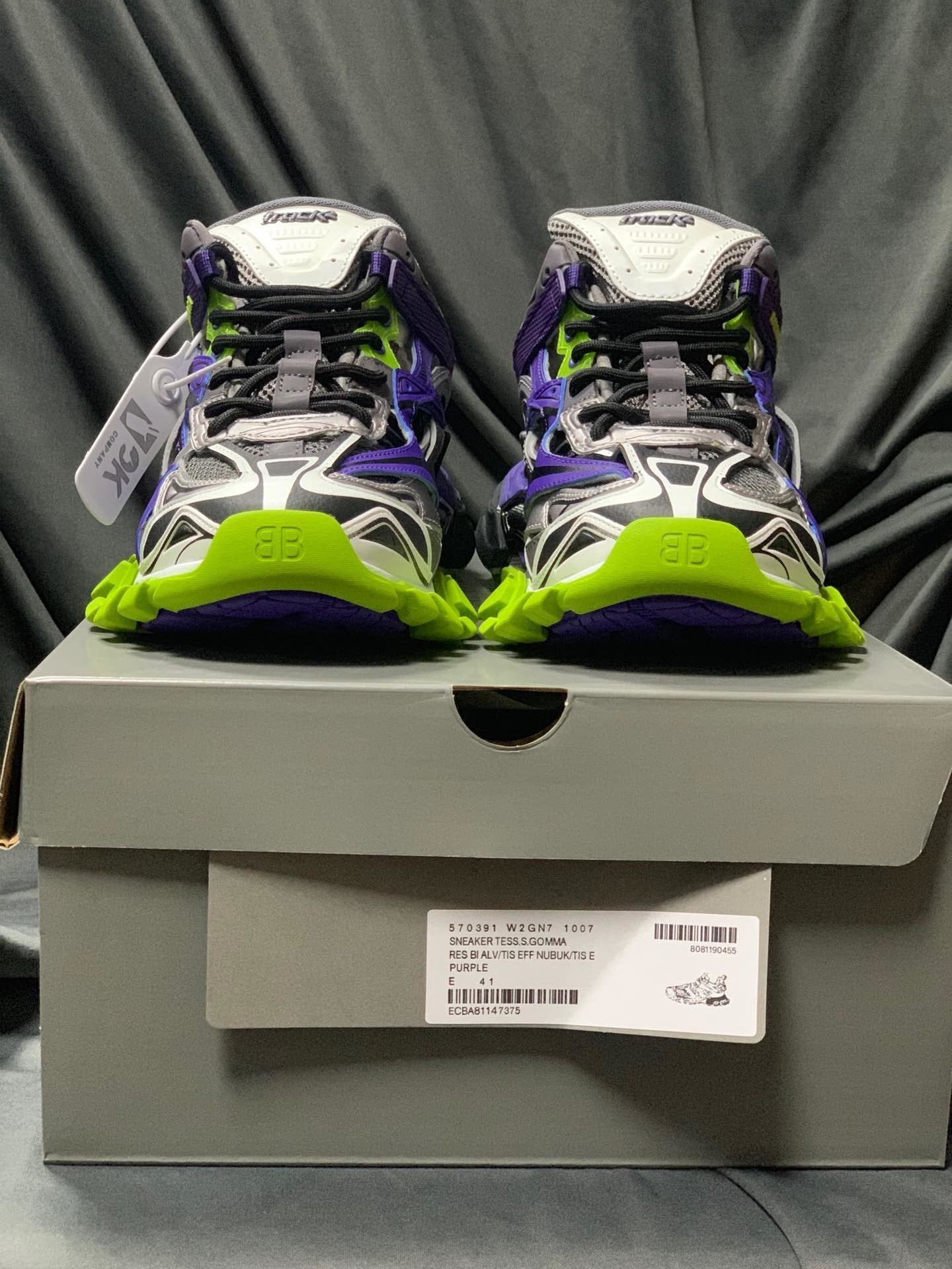 SNBAL Track Trainers Sneakers 2 Purple