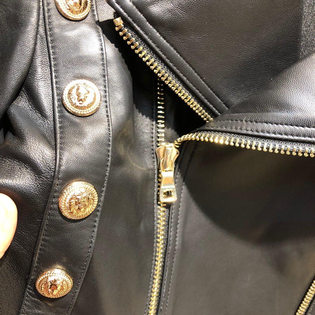 Balma*in Leather Jacket