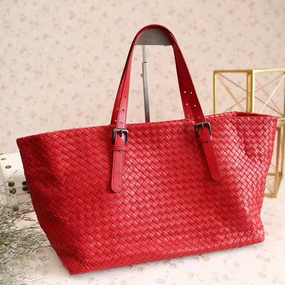 BOT VENET Tote Bag Red