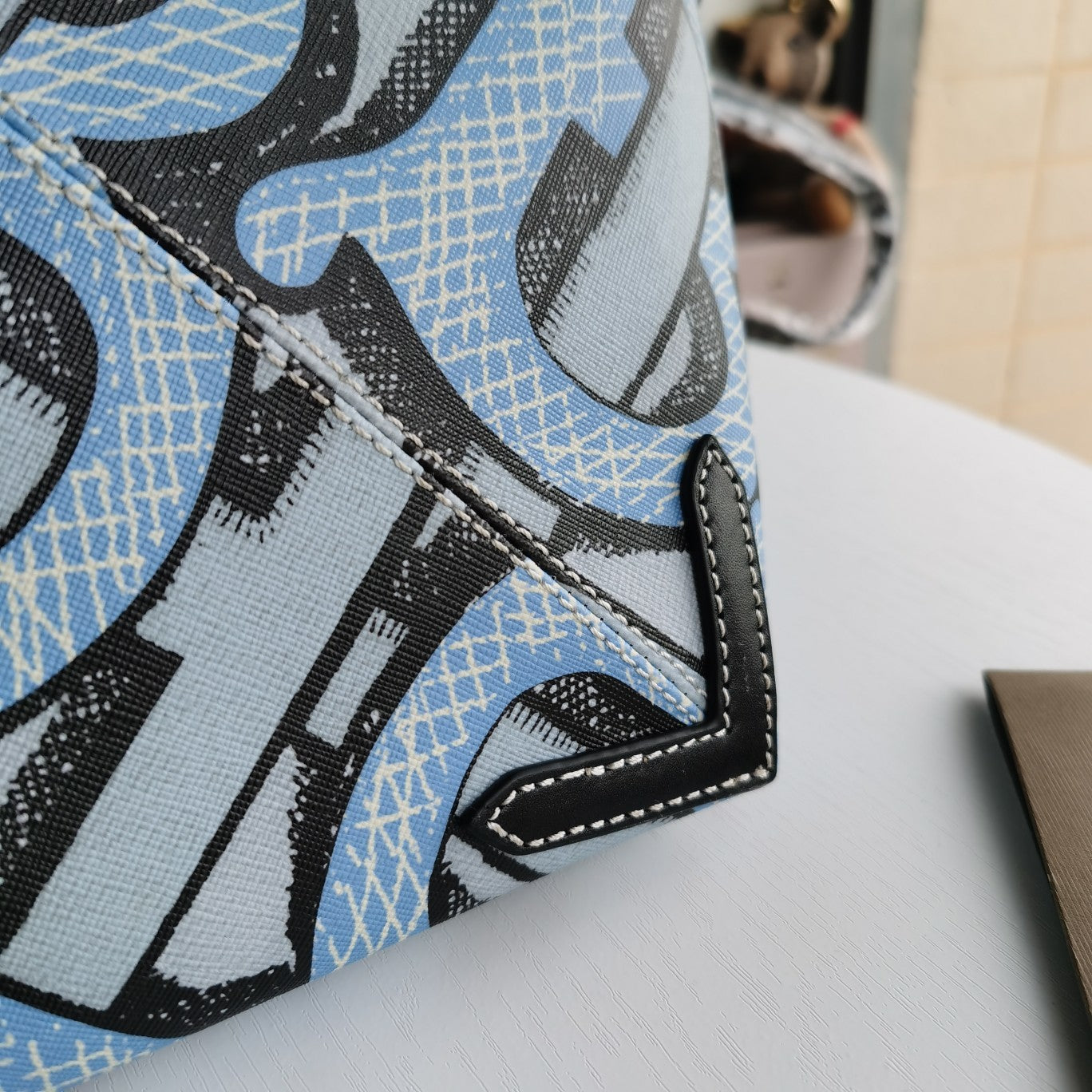 *BURBBER Tote Bag Blue
