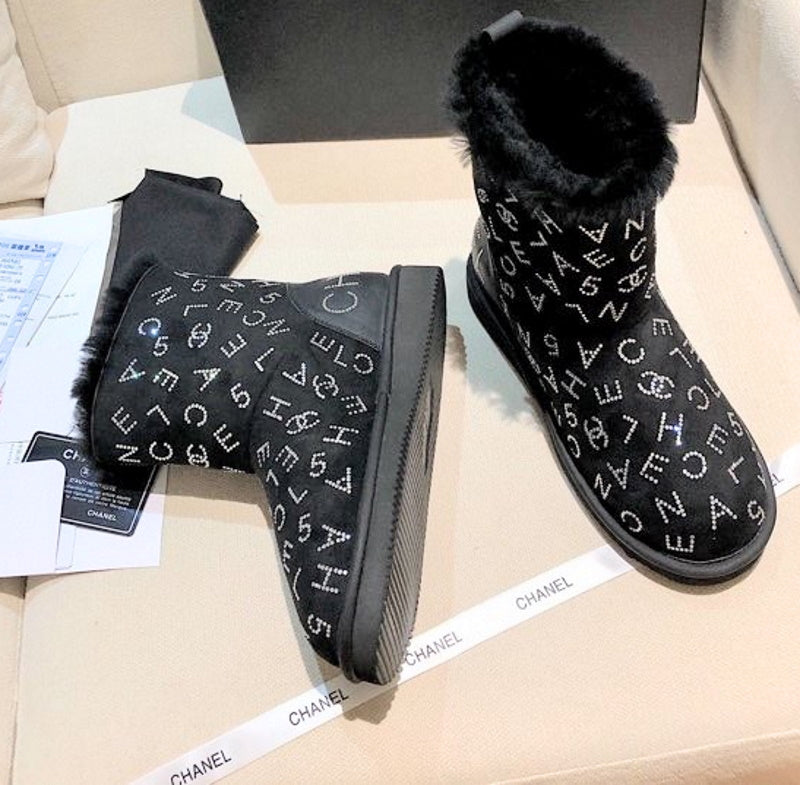 Chl UGG Boots Warm Black