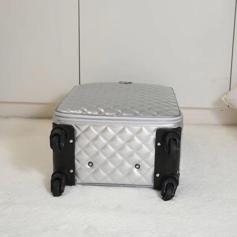 Chl Rolling Luggage Bag Silver