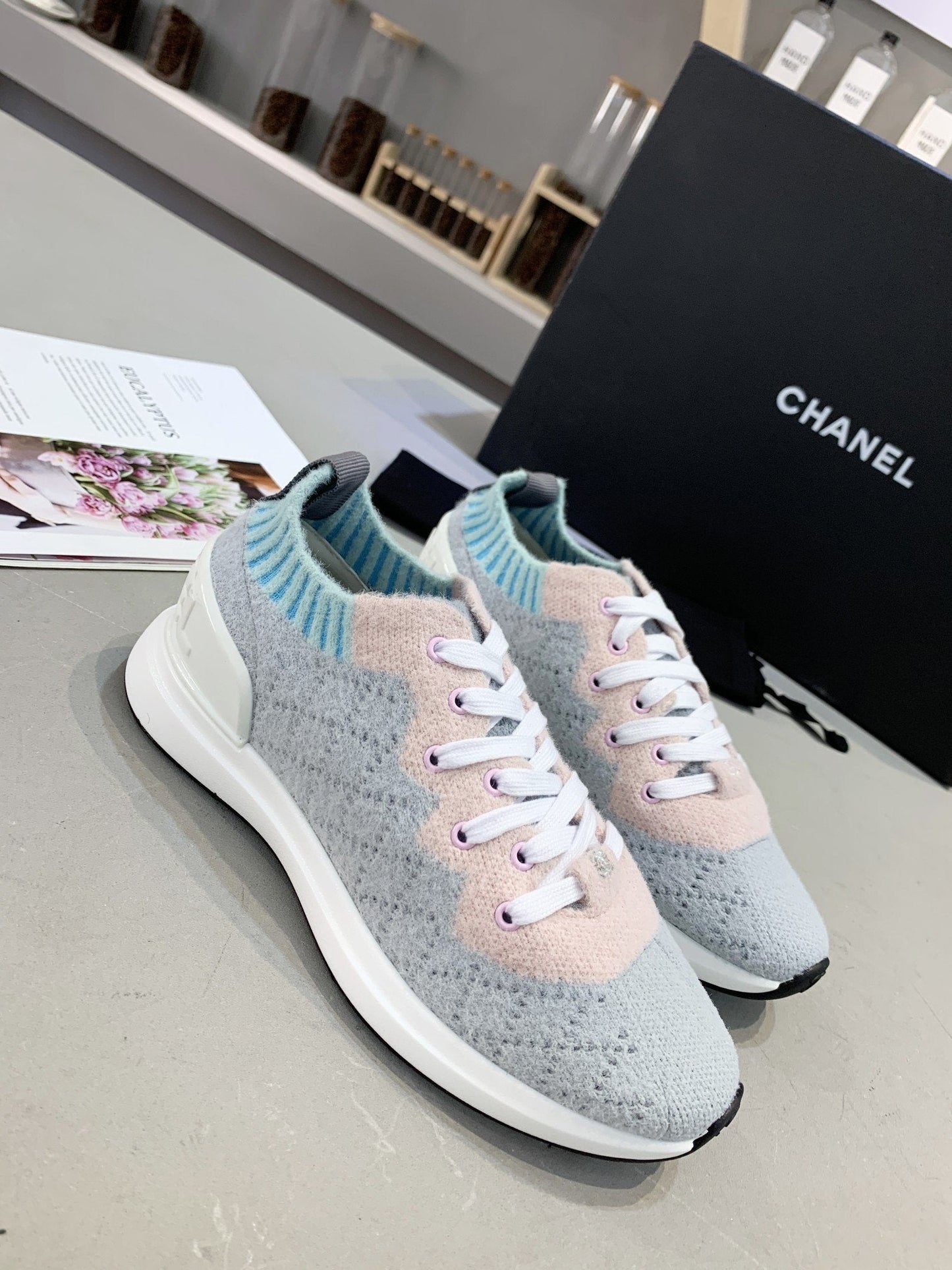 CHL Sneakers Knitted Blue