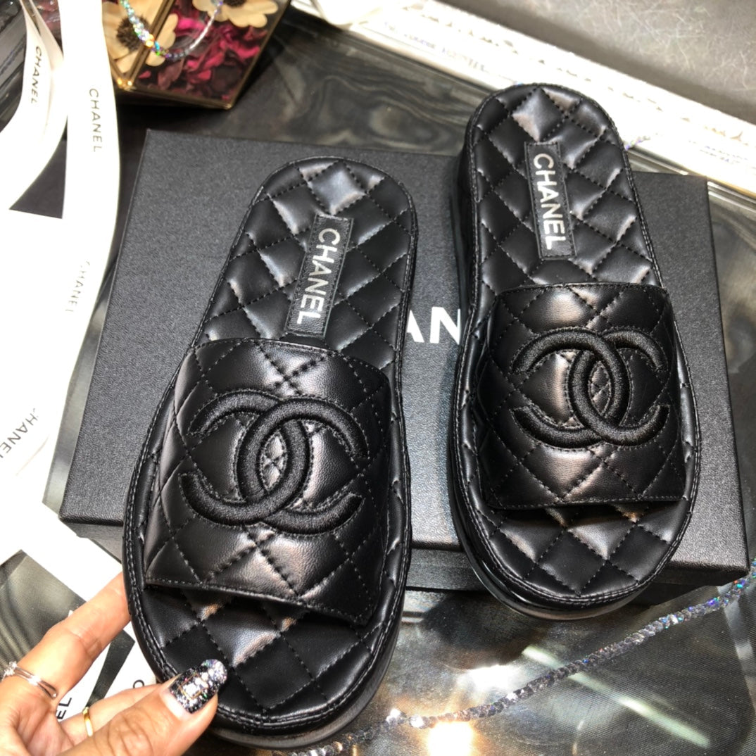 CHL Slippers Slider Wedge