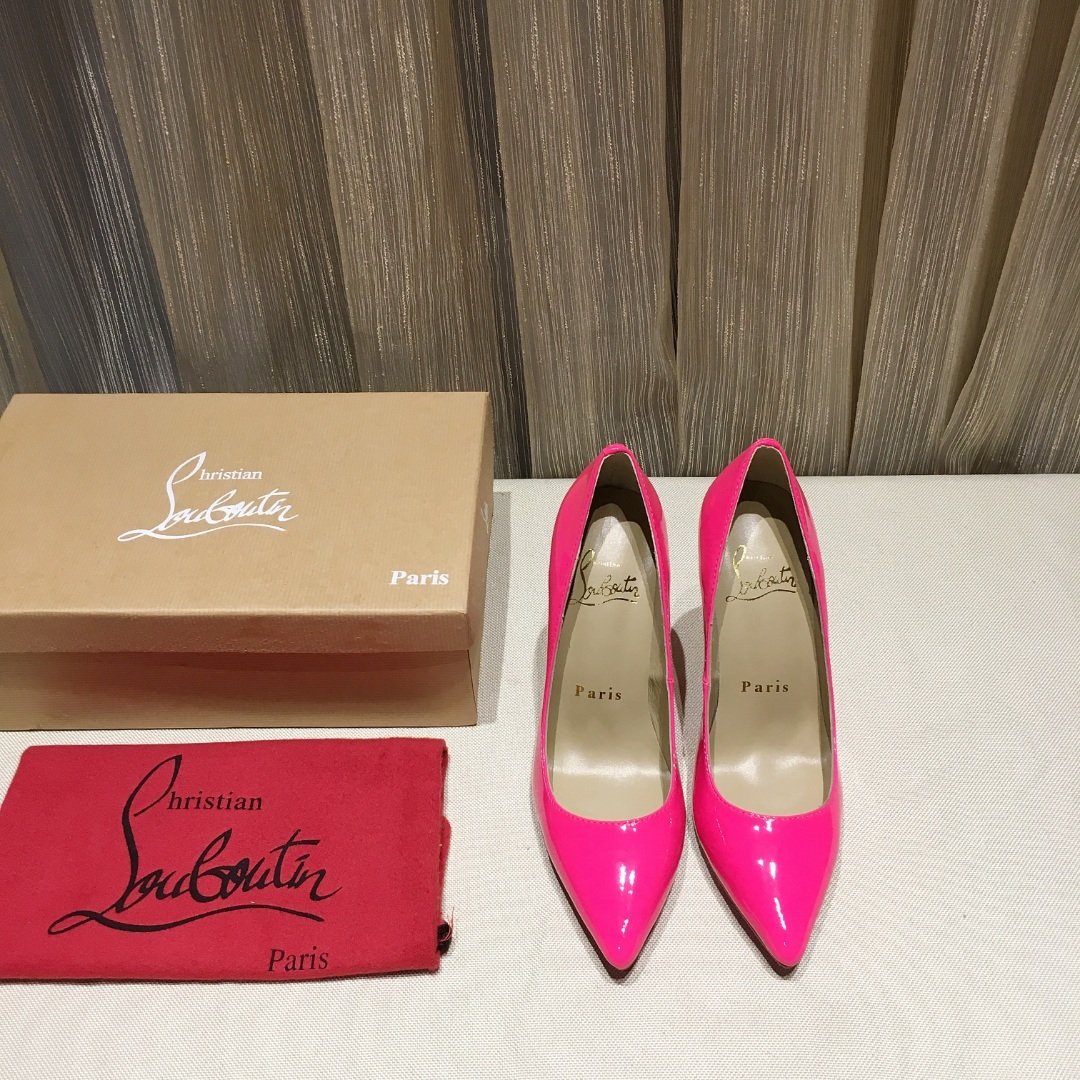 Labutin Heels Shoes Fuchsia