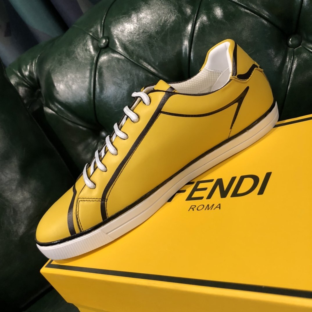 Fen Sneakers Yellow