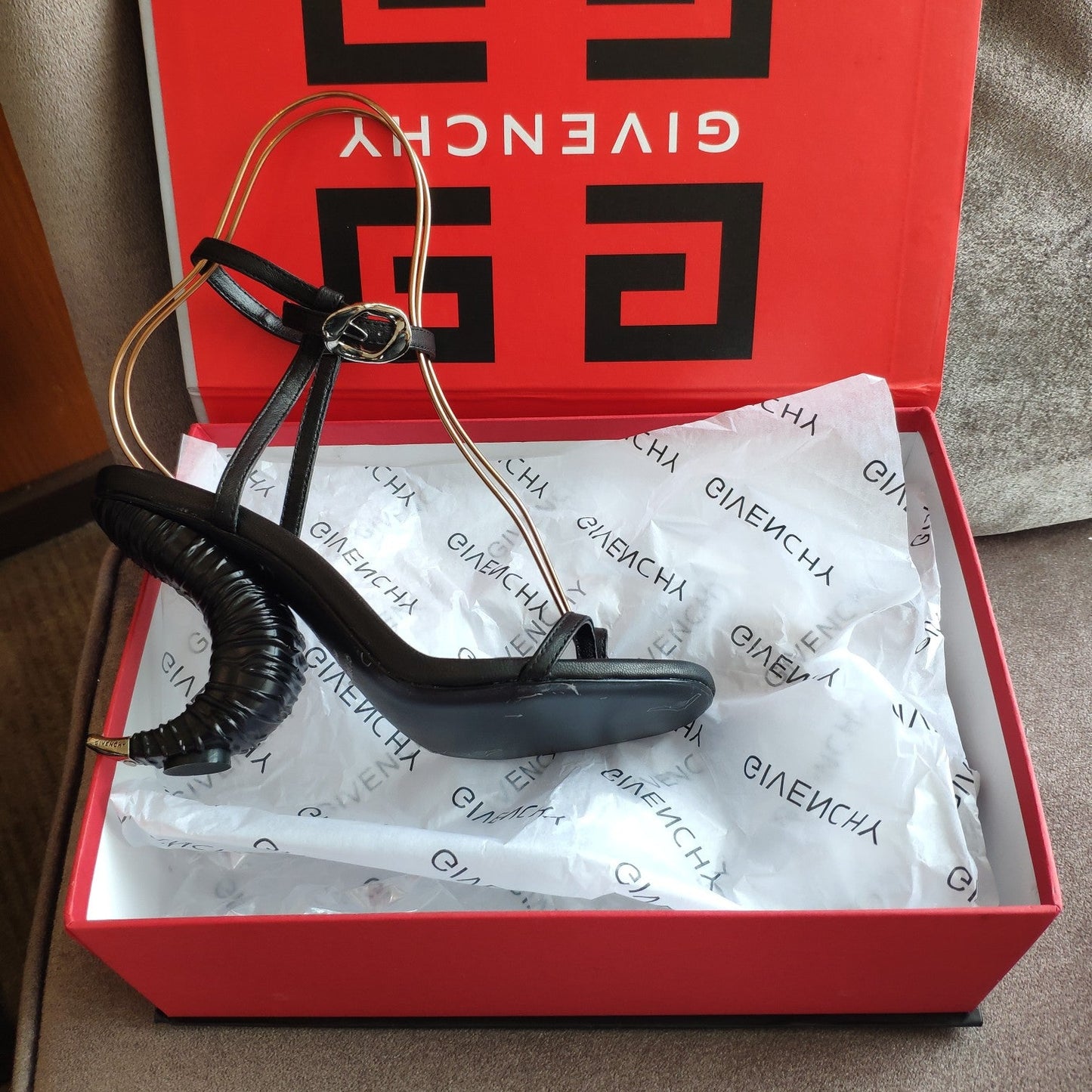 GIVENJY Shoes HORN Heels 10 cm 2 Color 's