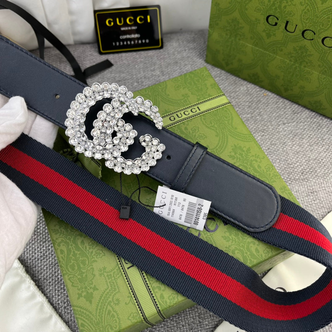 GU Belt Elastic Stones