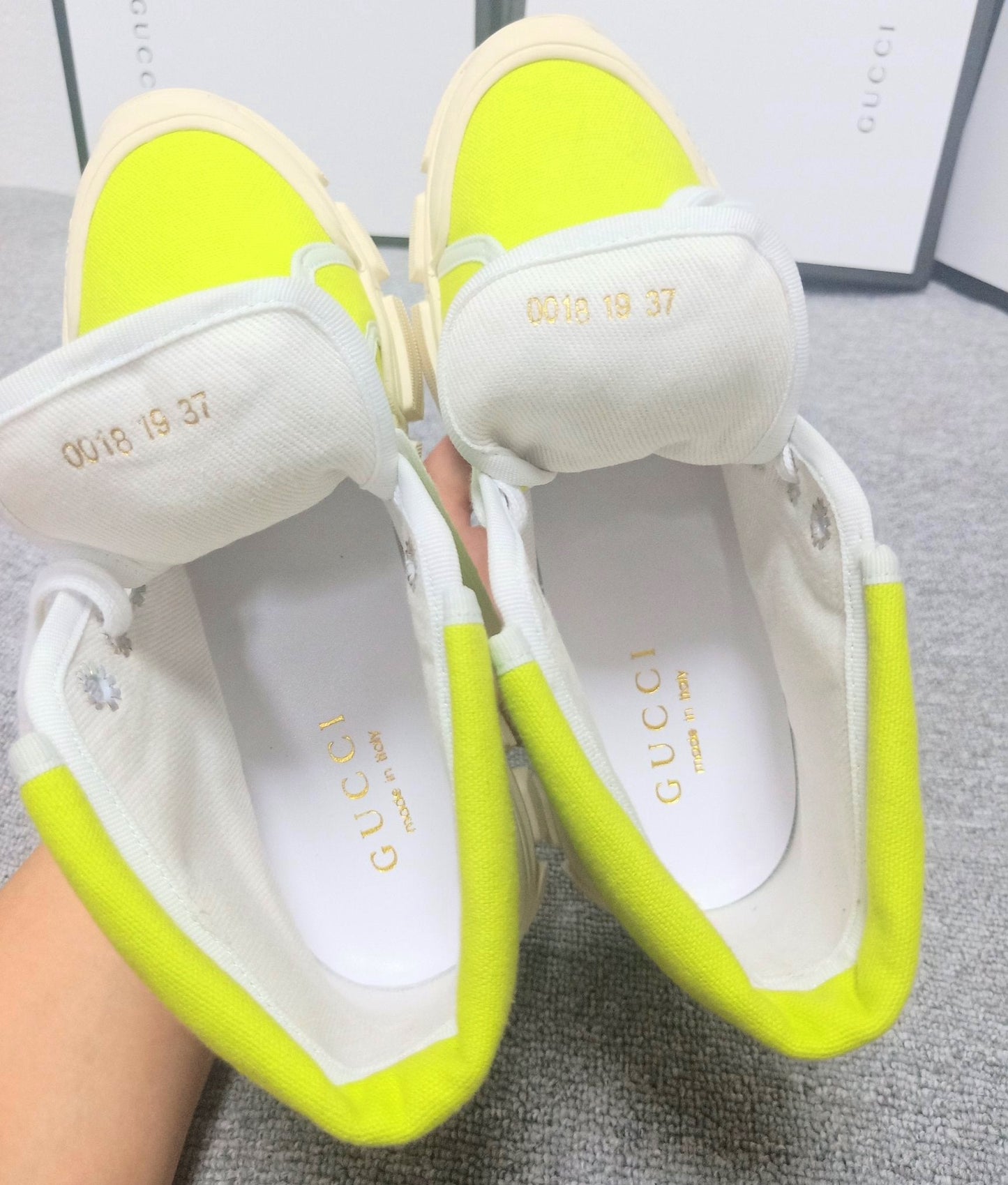 GU Boots Lime