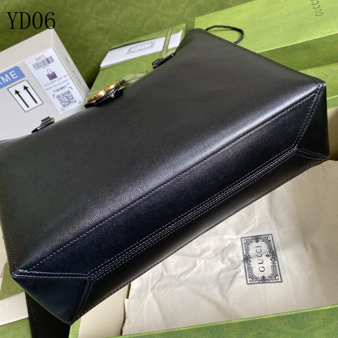 GU Tote Bag Black 35 cm