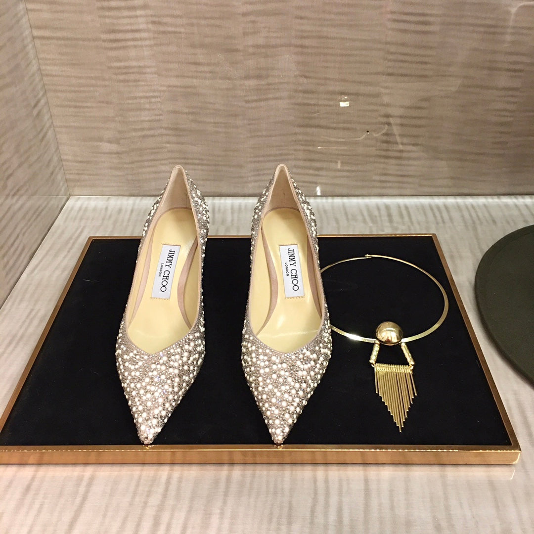 CHU Shoes Heels Stones