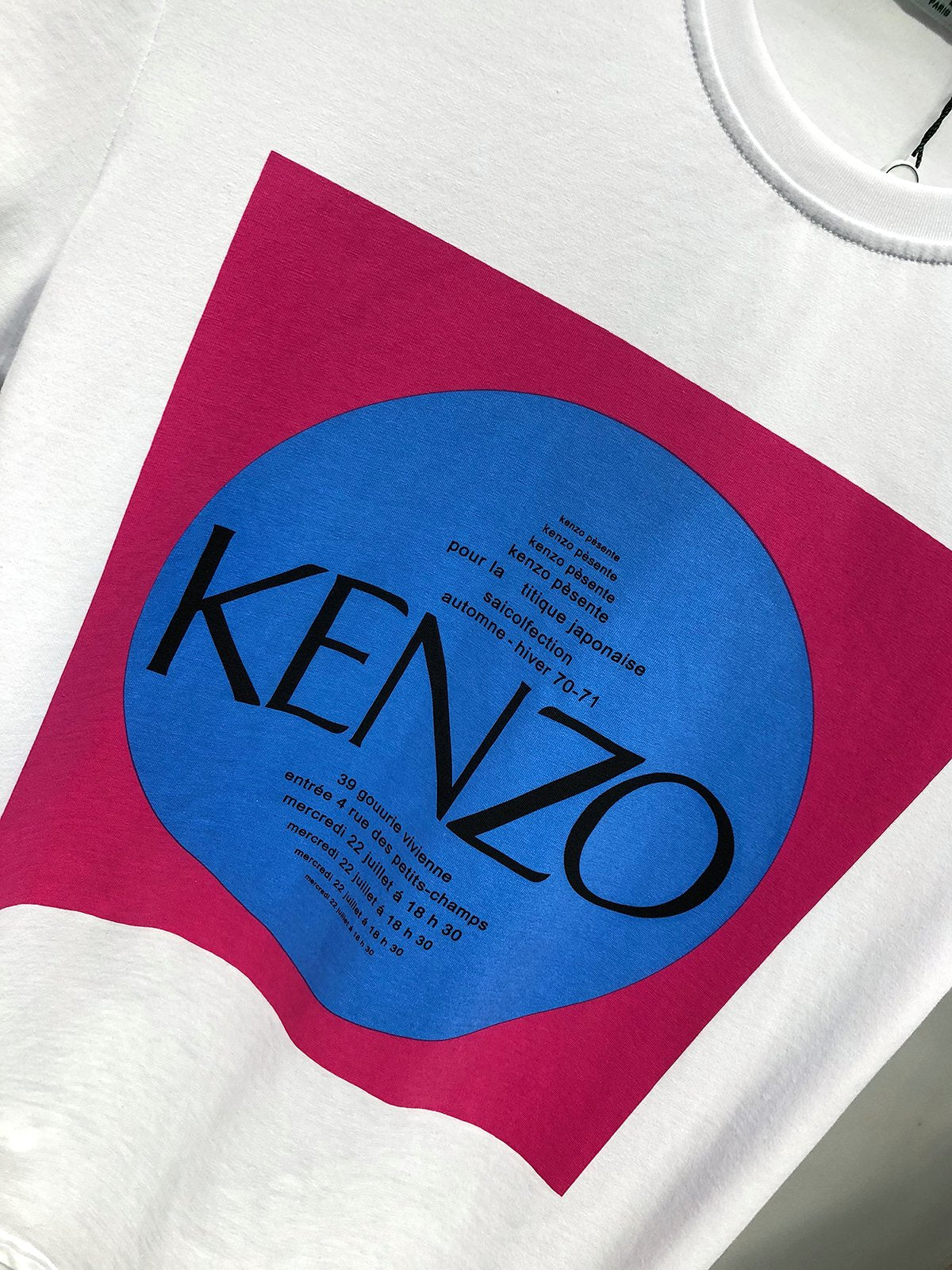 Knzo T Shirt Top 2 Colors C